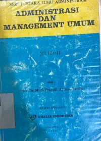 Image of Administrasi dan Management Umum