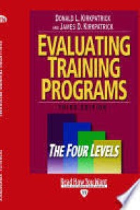 Image of Evaluating Training Programs