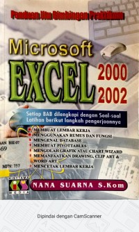 Image of Panduan Jitu Bimbingan Praktikum Microsoft Excel 2000 & 2002