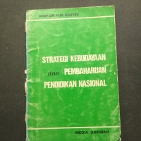 Image of Strategi Kebudayaan dan Pembaharuan Pendidikan Nasional